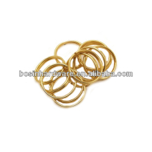 Fashion High Quality Metal Gilt Split Ring