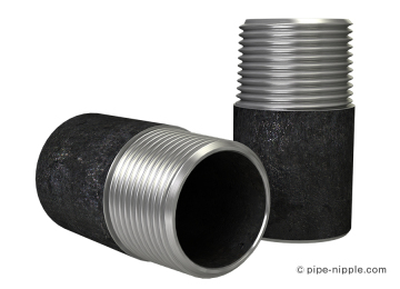 Durable Weld Nipple Black Nipple