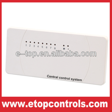 Customized floor heating central wireless control system