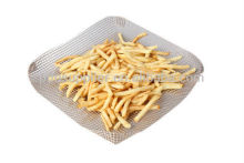 Coated No Mess For Crisp Chips Oven Basket
