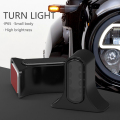 Mini Motorcycle Turn Signal LED Indicators Lights, DC 12V Waterproof Amber Lights Blinker Lights for Motorcycle Bicycle