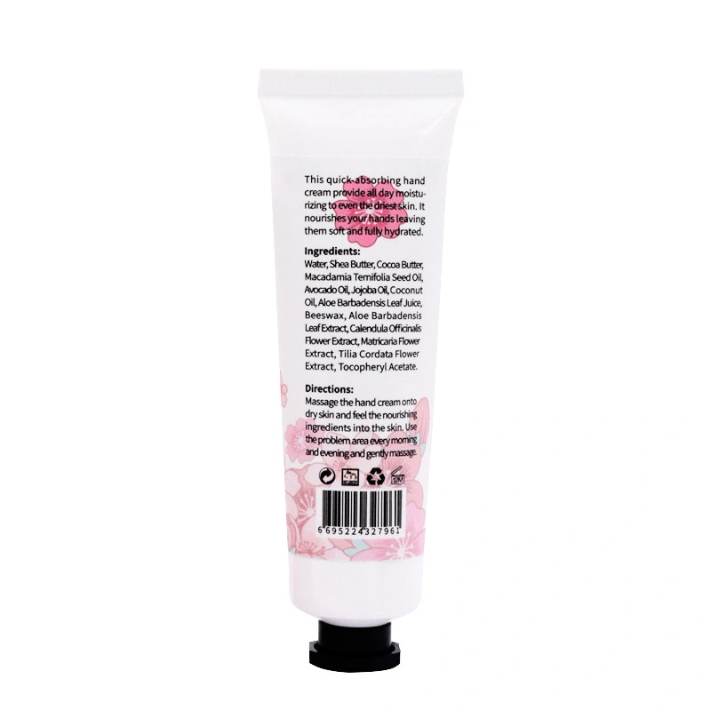 Cherry Blossom Hand Cream Nourish Hand and Foot Skin Anti-Wrinkle Lasting Fragrance Lift and Tight Sakura Skin