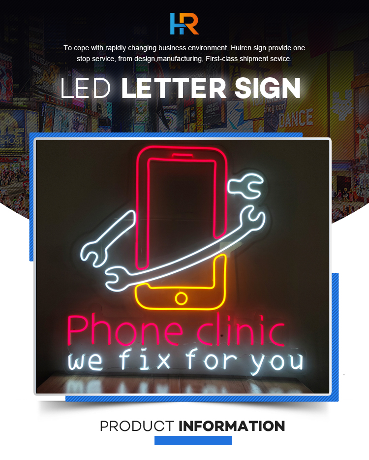 Advertising Neon Letter Sign Neon Sign Led Sign