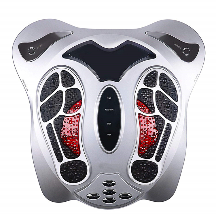 Sliver foot massage equipment,vibrating electric foot massage machine