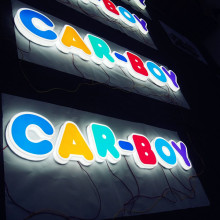 Illuminated Box Signs Letter for Business