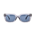 Fashion terbaru Unisex CE &amp; FDA Full-Rim Rectangle Quality Acetate Sunglasses