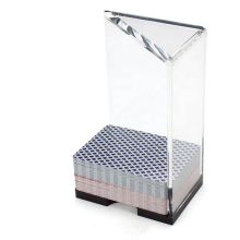 8 Deck Acrylic Blackjack Discard Holder with Top