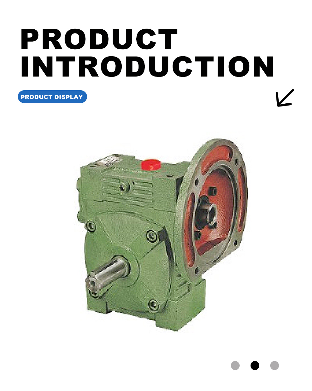Червячный редуктор WPWD X WPWD Worm Gear Reduction Gearbox X