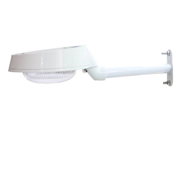 Exterior wall solar wall light