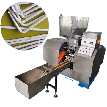 Biodegradable Paper U-Shaped Flexible Drinking Straw Making Machine