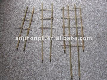 Natural Flower Bamboo Ladder Trellis