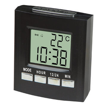 LCD Clock with Temperature Display and Built-in Automatic Speech Function