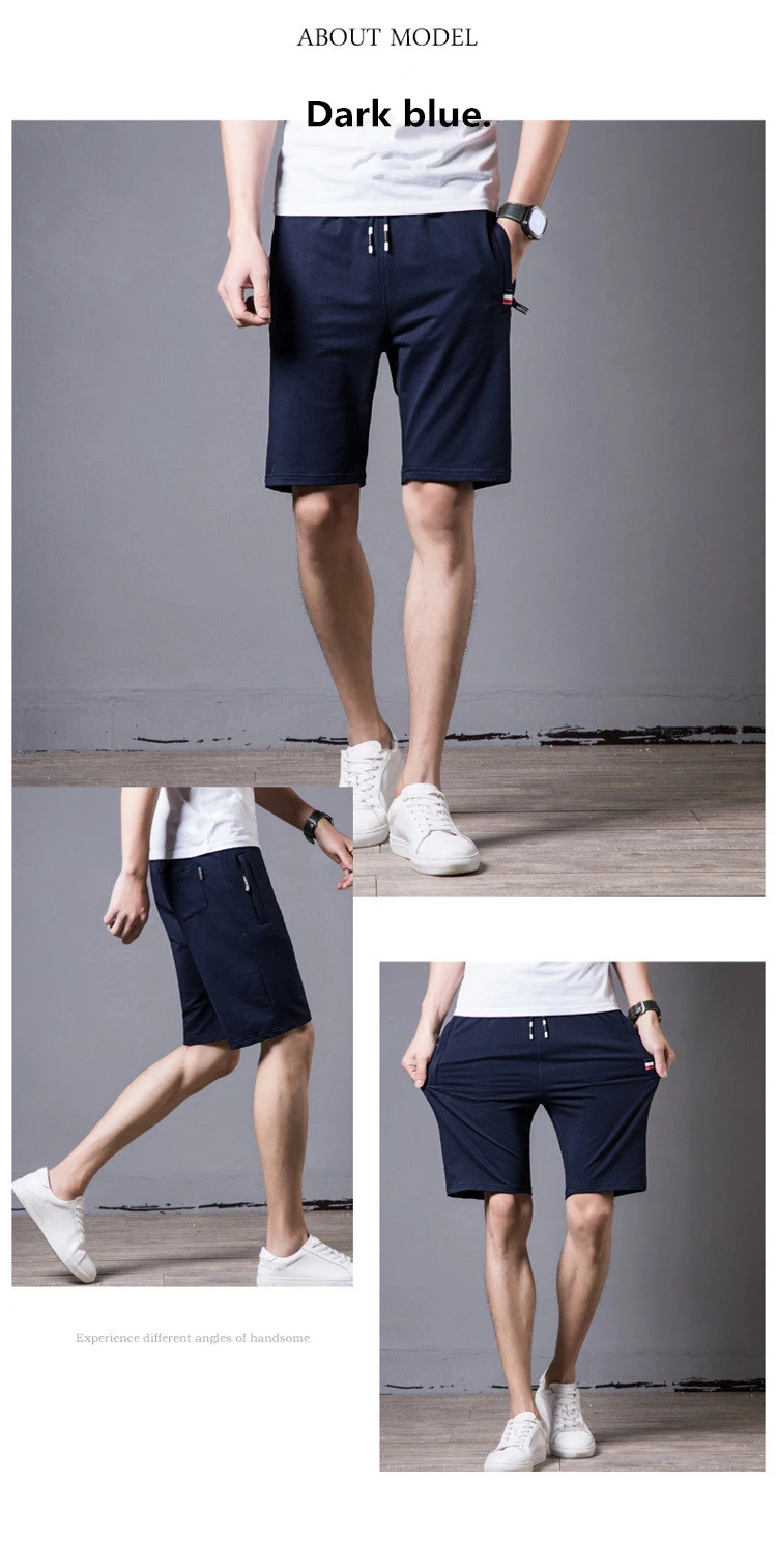 Wholesale Sports Short 100% Cotton Jogger Men Track Pants King Size Summer Pants