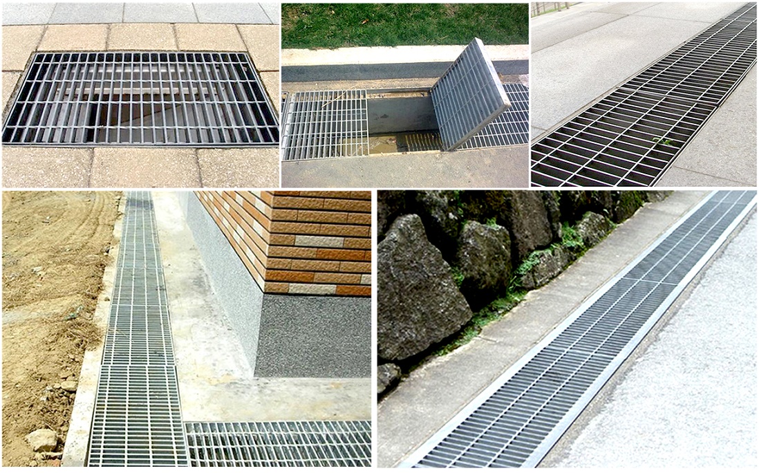 Heavy Duty Galvanized Serrated Steel Grating for Trench Cover | Drain Grating Cover | Sump Cover