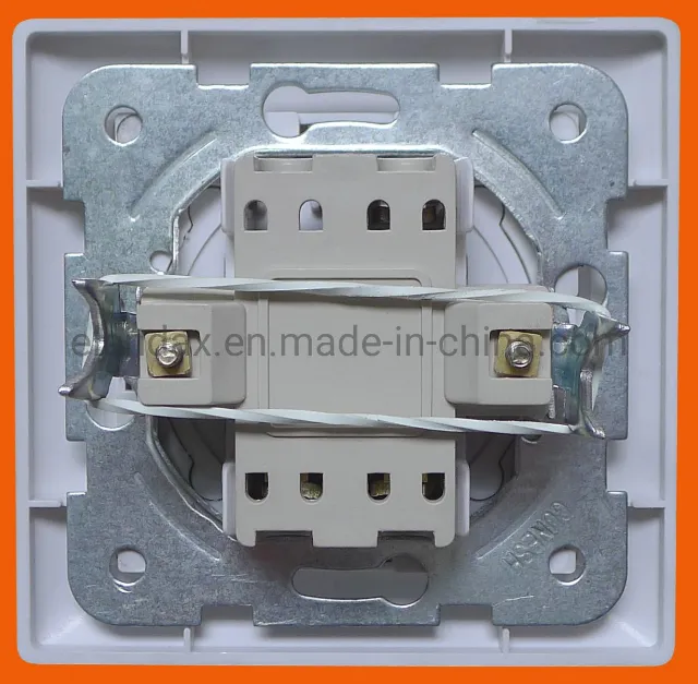 Europa dos vías interruptor de pared unidireccional (F6002)