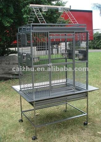 Wrought Iron Parrot Cage, Bird Cage, Bird Aviary