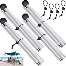Hot Selling Custom 4 Packs Tent Poles Replacement for Beach Tent Canopy and Camping