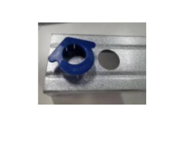 Cold Formed Steel Building Material Threading Hole Parts