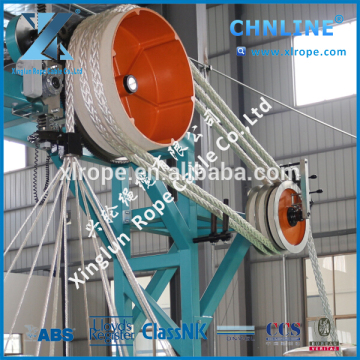 UHMWPE winch rope lime Colour Winch Rope