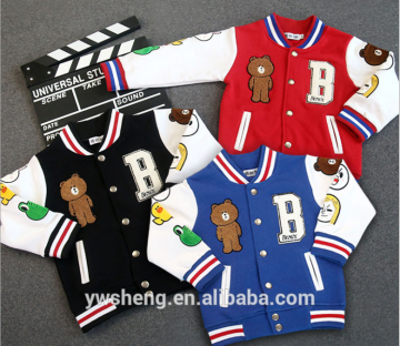 2016 Latest Baby Varsity Baseball Jackets Kid Jackets