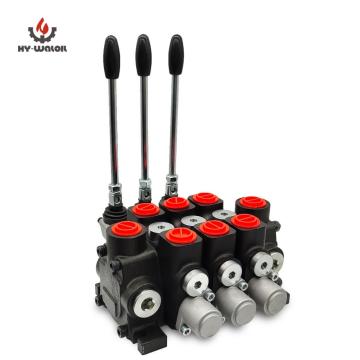 PC100 3 Hydraulic Manual Hand Directional Control Valve