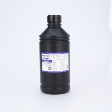 Electronic protective UV coating glue