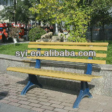 Outdoor Furniture cast iron wood garden bench