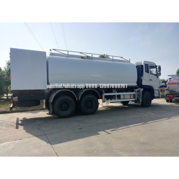 Dongfeng 25,000 litros de combustible Tank Tank Truck Monte de flujo mecánico y pistola de reabastecimiento de combustible