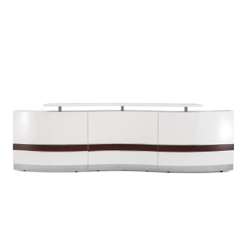 New design office reception desk and reception counter desk design for curved counter design/ reception desk