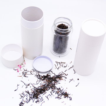 customized tea paper tube packaging box