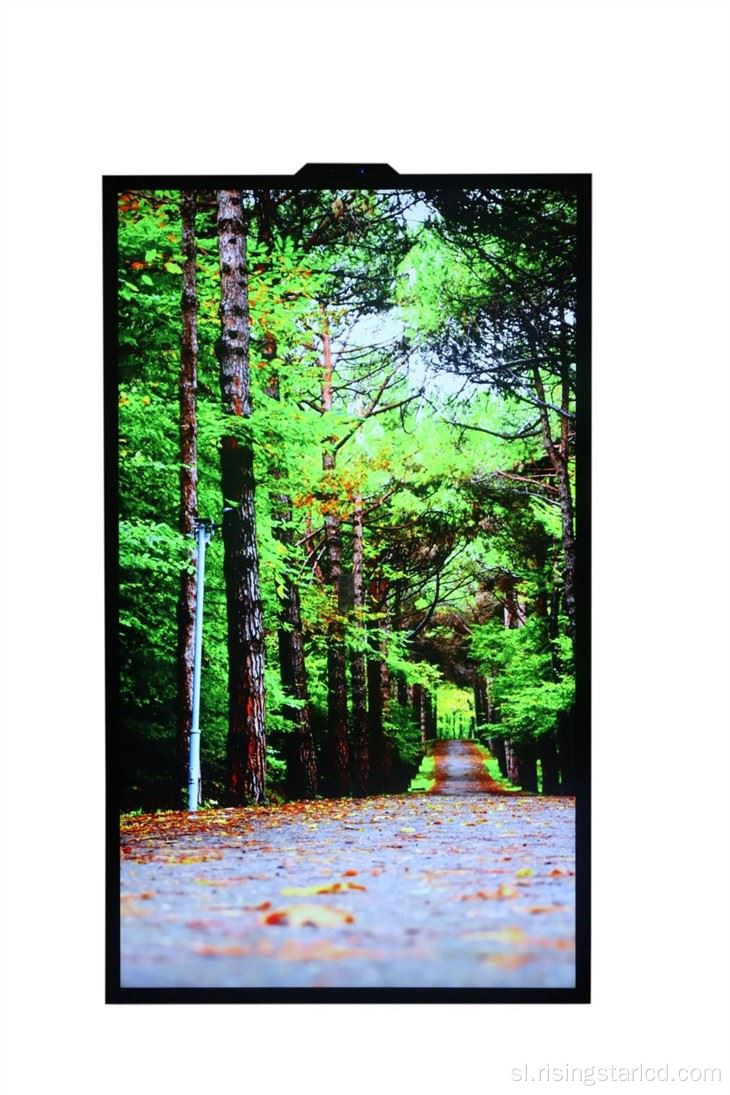Viseča okna, obrnjena proti LCD
