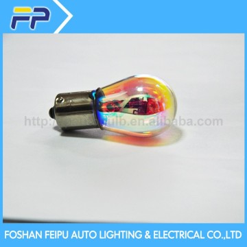 Car s25 12v 21w jet rainbow miniature halogen bulb