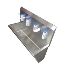 stainless steel Wall mounted scrub sink