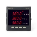 Panel Mounted LED Multifunction Power Meter Tiga Fase