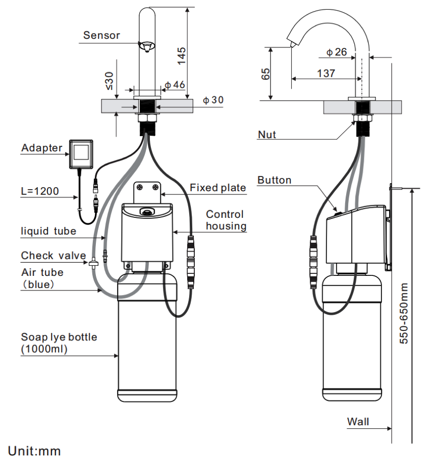 Functional Pointed Nose Faucet