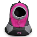 Lilac Small PVC and Mesh Pet Backpack