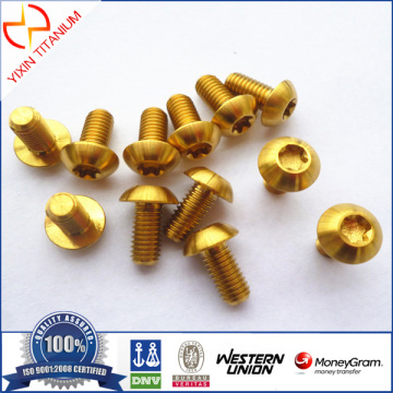 Titanium Gr2 Pan Head Screw