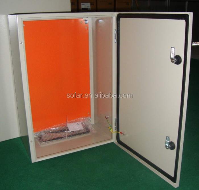 Weatherproof wall mounted metal enclosures IP65