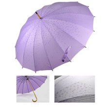 Color changing umbrella