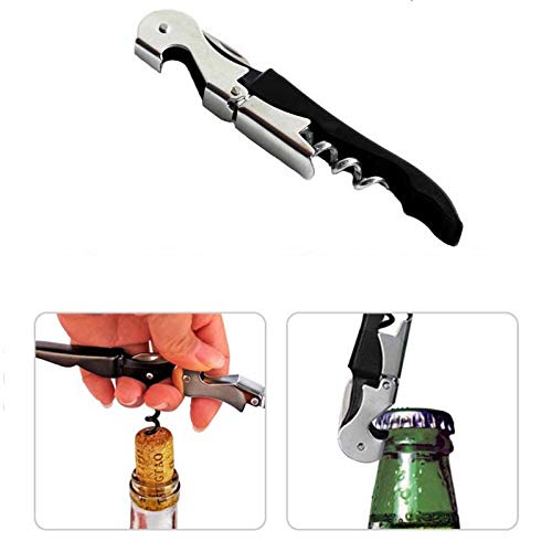 Premium All-In-One Waiters Corkscrew Bottle Opener For Beer