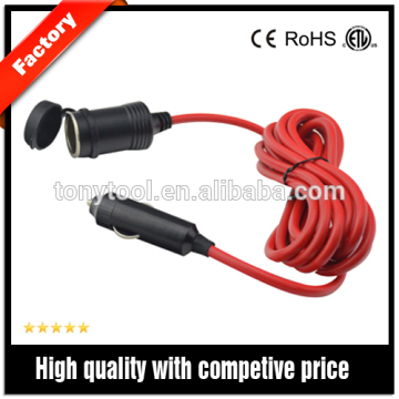 12V Extension Power Outlet Cigarette Lighter Socket