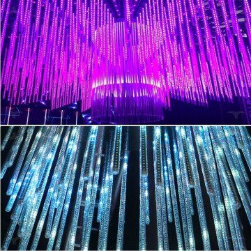 LED meteor tube disco stage lights