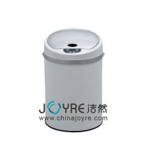 9L white intelligent waste bin / intelligent waste can / intelligent waste box