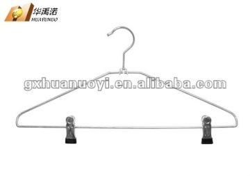Metal Hanger,wire hanger in chrome / chrome clothes hangers with clips