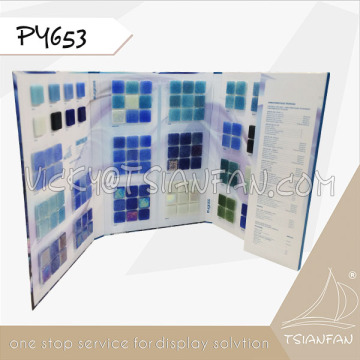 PY653--Mosaic Tile Display Sample Folder Mosaic Sample Book