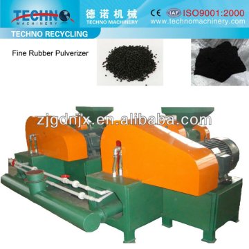 fine rubber pulverizer-waste tire recycling line