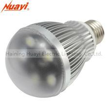 E27 LED light bulb as accent light in building