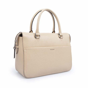 Beige große Einkaufstasche Übergroße Computertasche