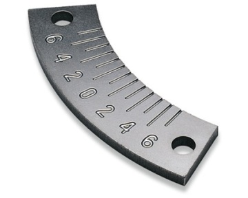 Ultra Fine Tolerances Stainless Steel Deflection Gauge Chem Milled