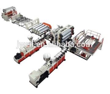 JWELL - High Polymer Composite Water Proof Sheet Extrusion Line